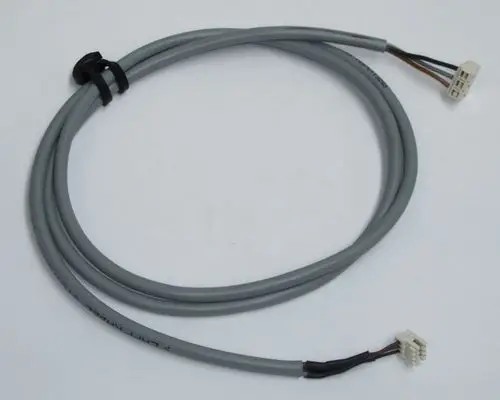Graues Kabel mit zwei Steckverbindern, geeignet für den Drucksensor, möglicherweise von Daikin für Anwendungen wie Heizsysteme.